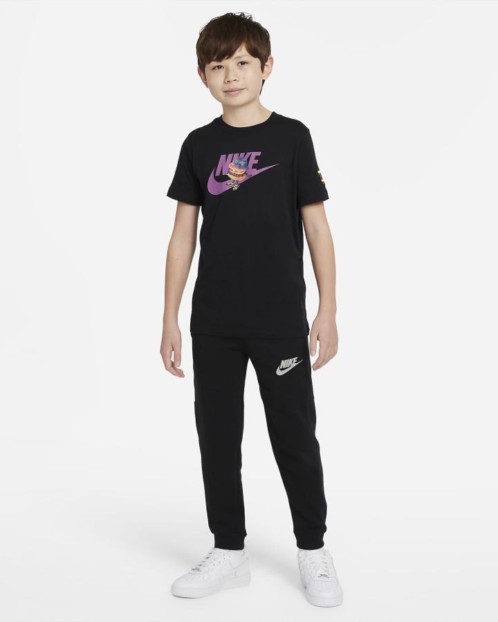 Nike Sportswear Kids Za Djevojčice Majice Crne | HR-25819QBZC