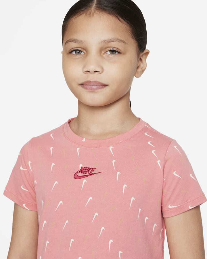 Nike Sportswear Kids Za Djevojčice Majice Roze Plave Roze | HR-32057JHMK