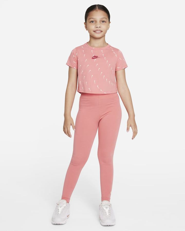 Nike Sportswear Kids Za Djevojčice Majice Roze Plave Roze | HR-32057JHMK