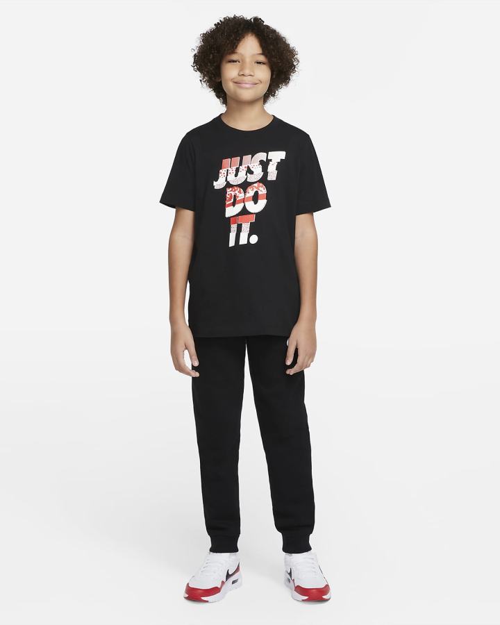 Nike Sportswear Kids Za Djevojčice Majice Crne | HR-32150VJKA