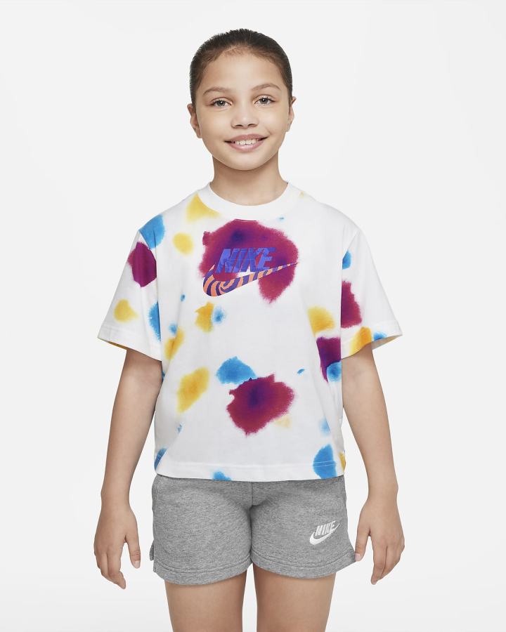 Nike Sportswear Kids Za Djevojčice Majice Bijele | HR-34206JDTG