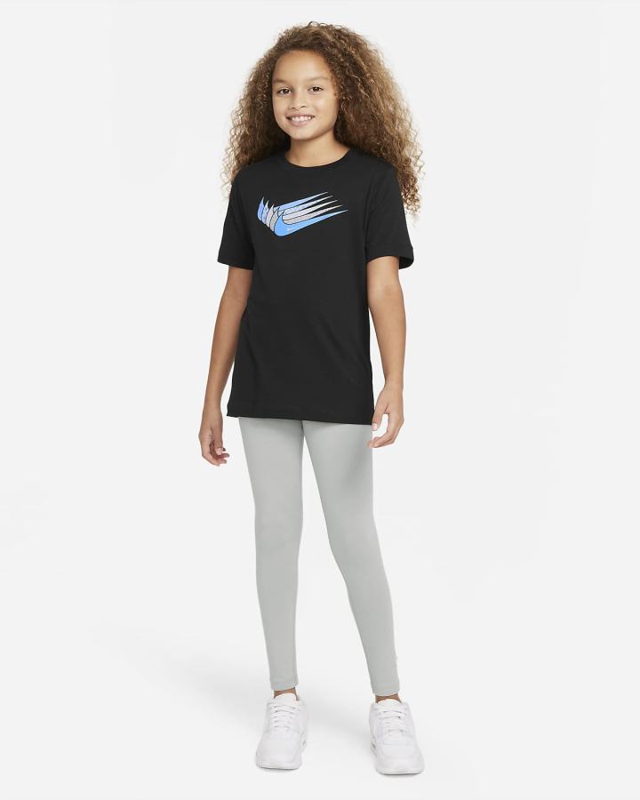 Nike Sportswear Kids Za Djevojčice Majice Crne | HR-42081CYRV