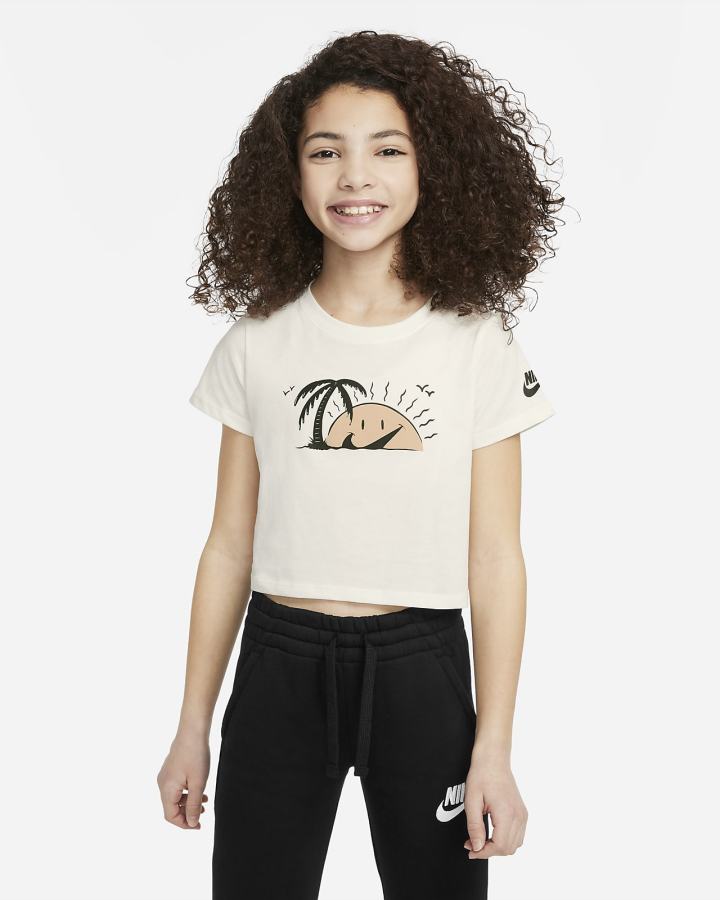 Nike Sportswear Kids Za Djevojčice Majice Bež | HR-52198EWGT