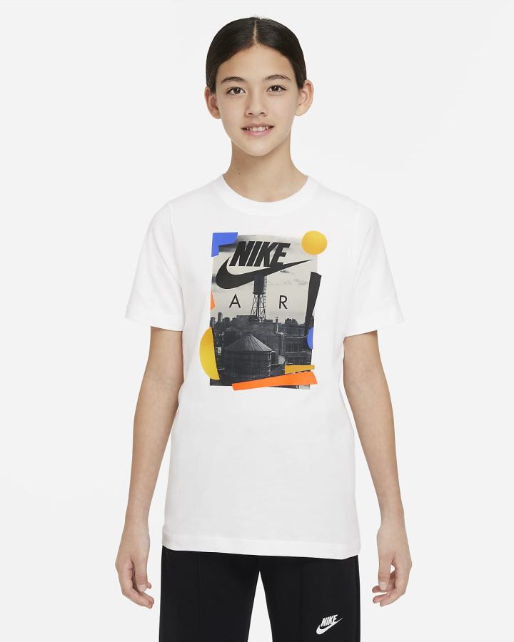 Nike Sportswear Kids Za Djevojčice Majice Bijele | HR-75398ECKL