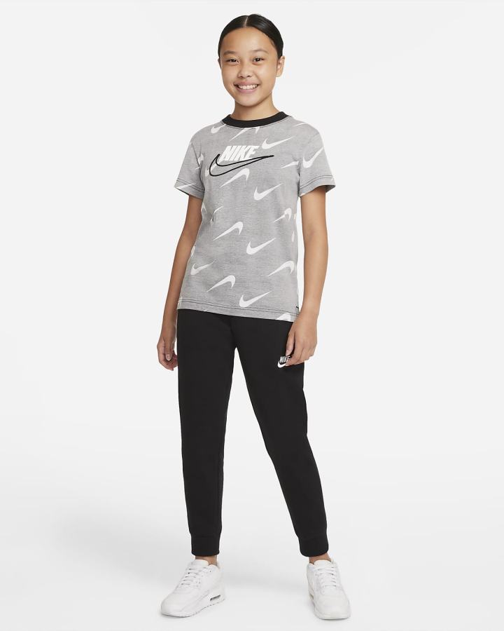 Nike Sportswear Kids Za Djevojčice Majice Crne | HR-96247UPVK