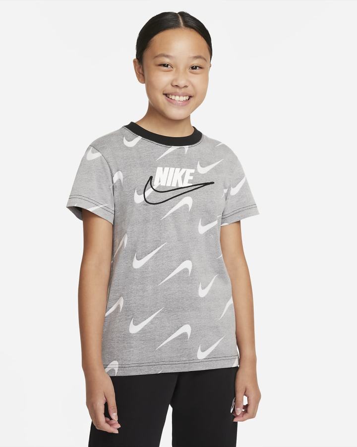 Nike Sportswear Kids Za Djevojčice Majice Crne | HR-96247UPVK