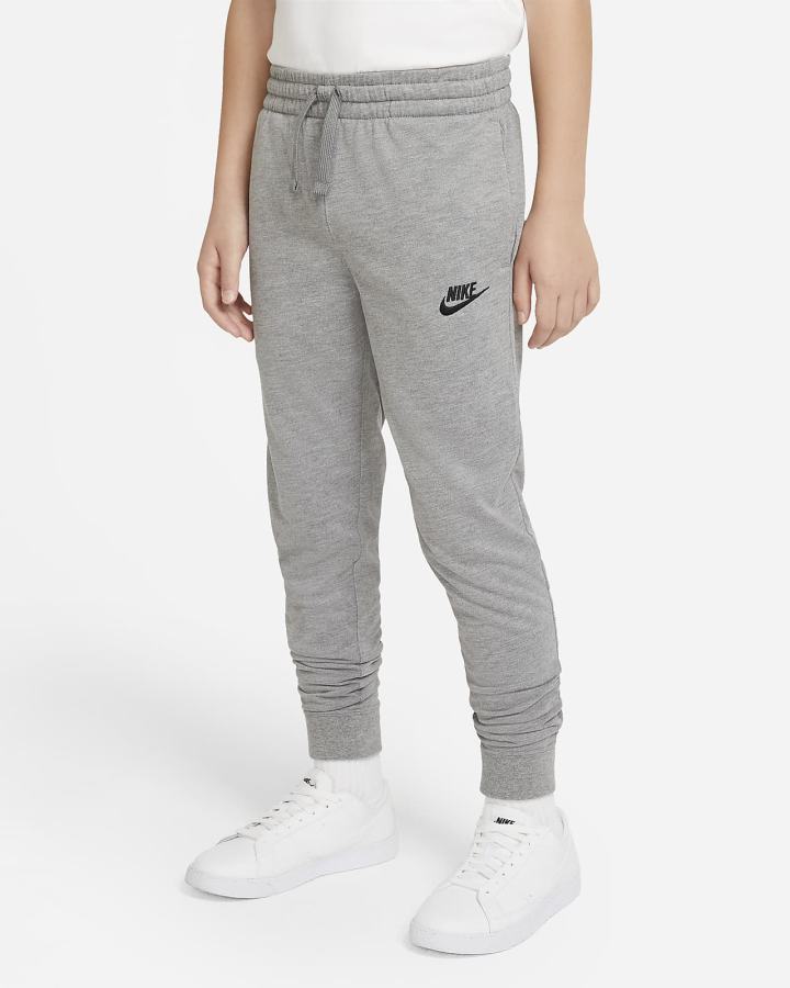 Nike Sportswear Kids Za Dječake Jogger Hlače Tamno Sive Crne | HR-08471UIMO