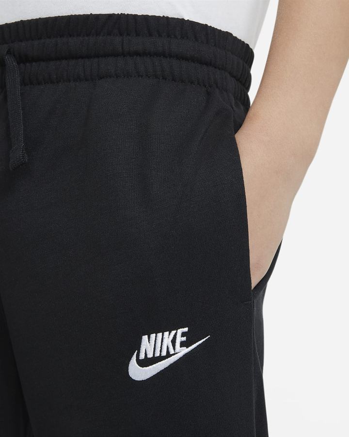 Nike Sportswear Kids Za Dječake Jogger Hlače Crne Bijele | HR-57981XHKP