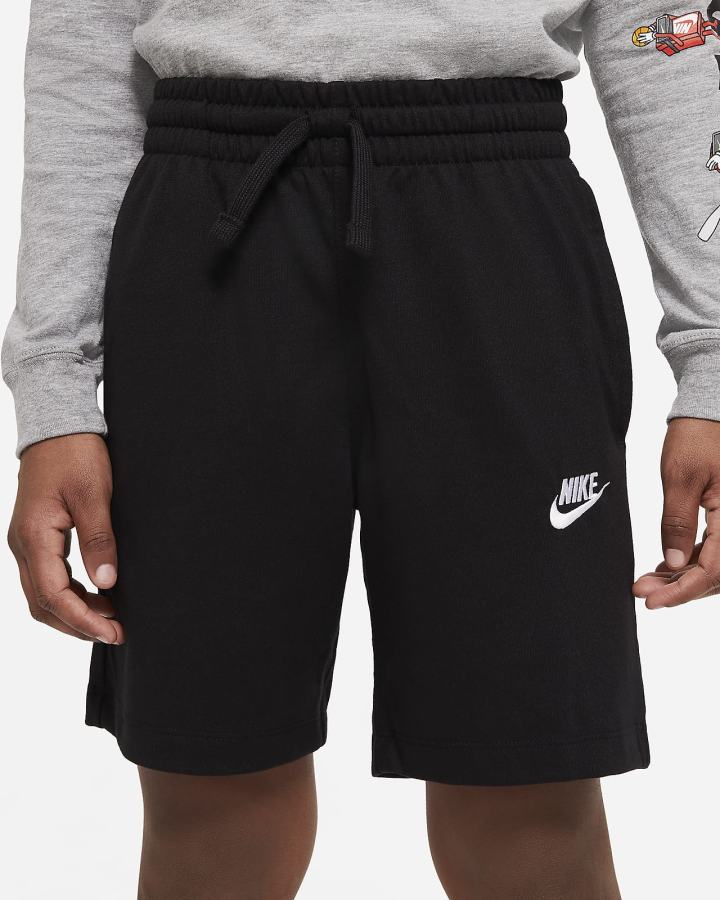 Nike Sportswear Kids Za Dječake Kratke Hlače Crne Bijele | HR-95682IMSZ