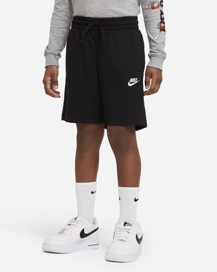 Nike Sportswear Kids Za Dječake Kratke Hlače Crne Bijele | HR-95682IMSZ