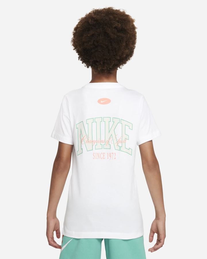 Nike Sportswear Kids Za Dječake Majice Bijele | HR-25941HAYX