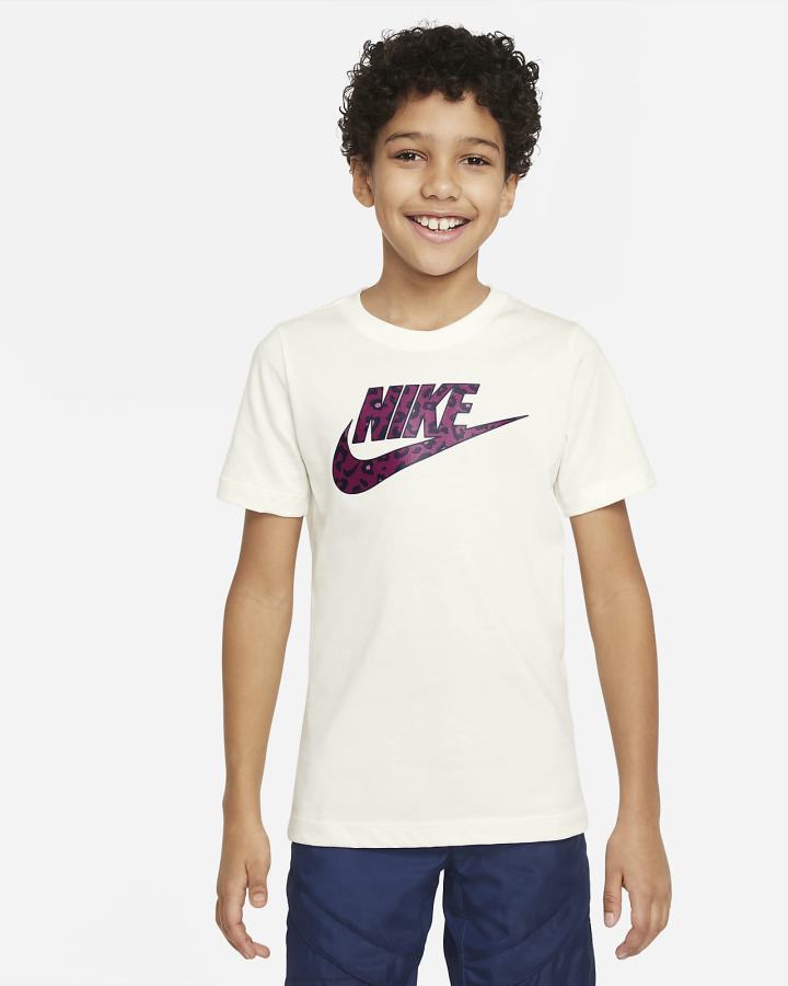 Nike Sportswear Kids Za Dječake Majice Bijele | HR-64539ZTMP