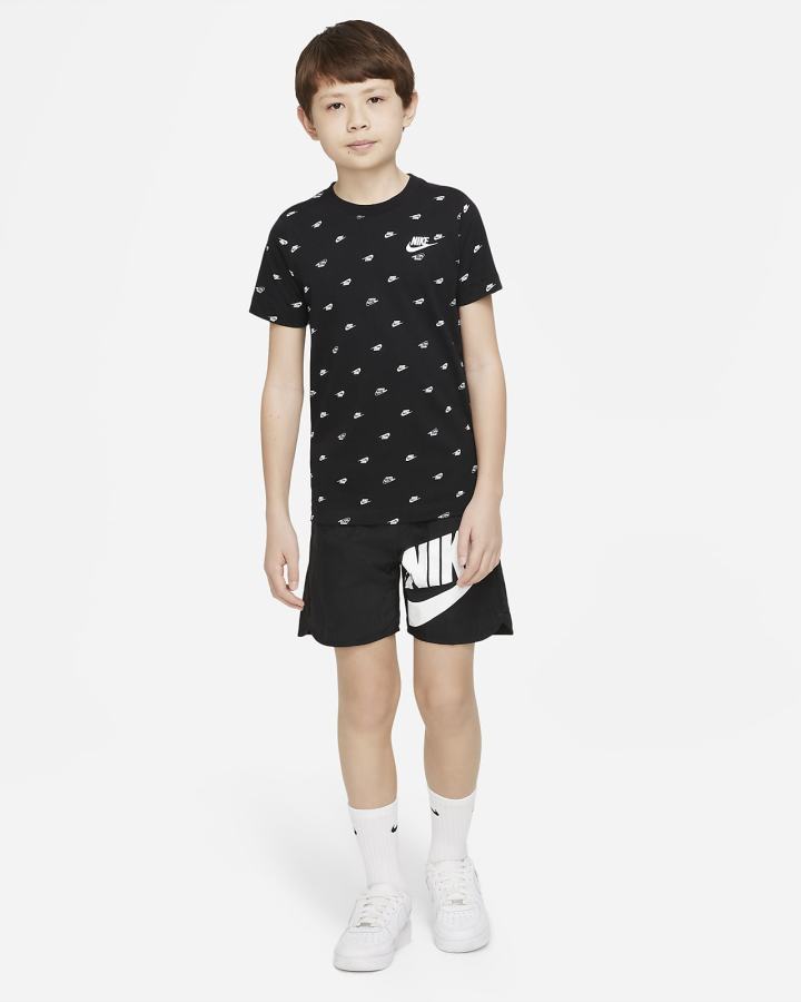 Nike Sportswear Kids Za Dječake Majice Crne | HR-03654PVLA