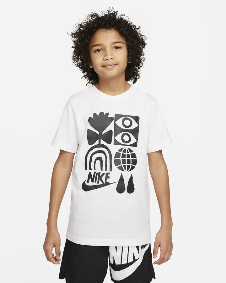 Nike Sportswear Kids Za Dječake Majice Crne | HR-81403NQOT