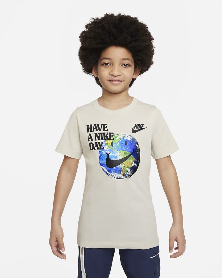 Nike Sportswear Kids Za Dječake Majice Svijetlo Bež | HR-82731SXWT