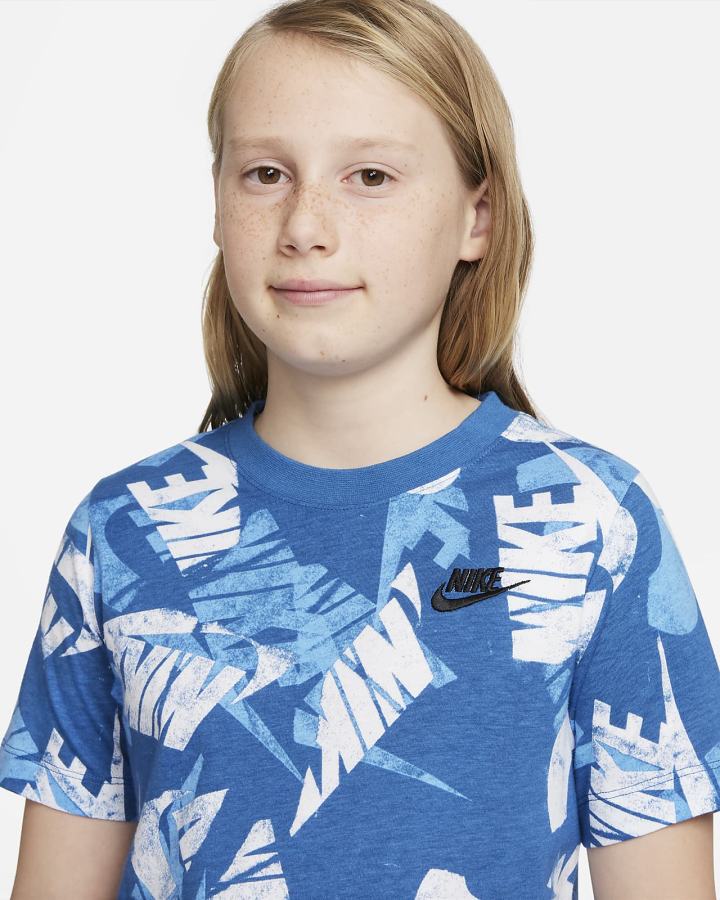 Nike Sportswear Kids Za Dječake Majice Tamno Plave | HR-32947SKVX