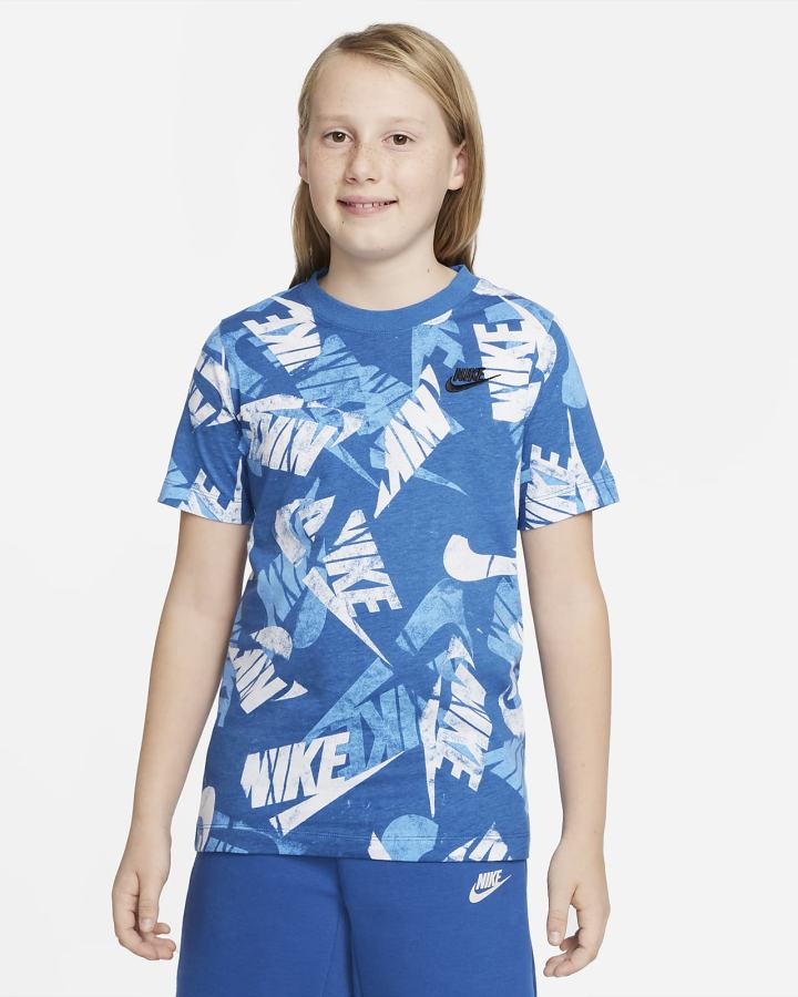 Nike Sportswear Kids Za Dječake Majice Tamno Plave | HR-32947SKVX