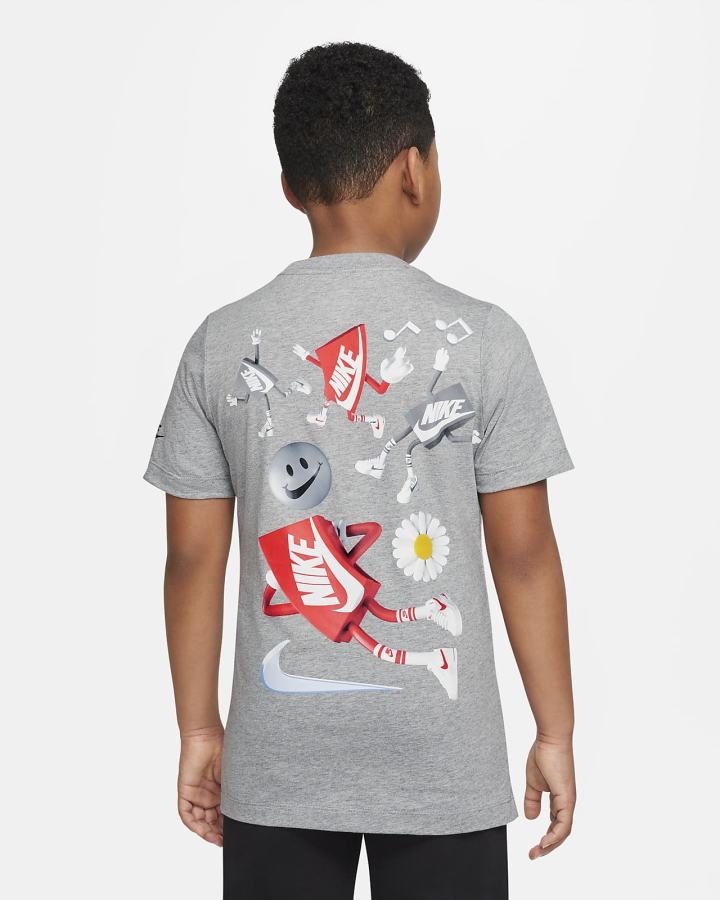 Nike Sportswear Kids Za Dječake Majice Tamno Sive | HR-67825ILAM