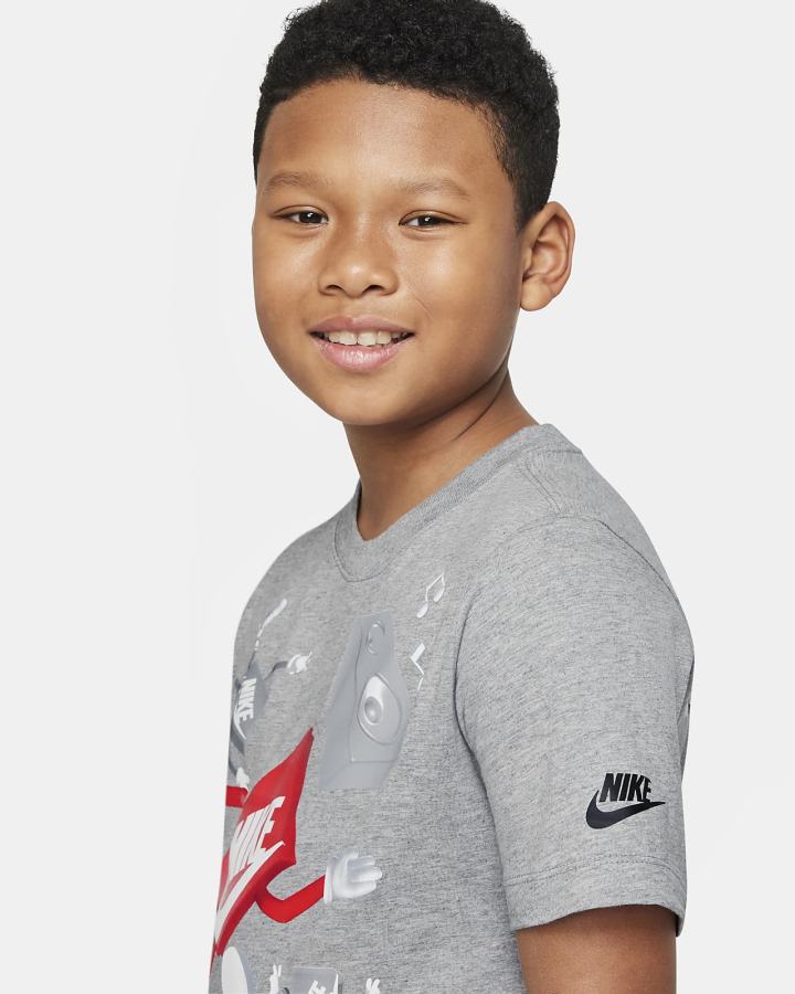 Nike Sportswear Kids Za Dječake Majice Tamno Sive | HR-67825ILAM