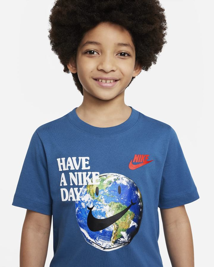 Nike Sportswear Kids Za Dječake Majice Tamno Plave | HR-87423VHUZ