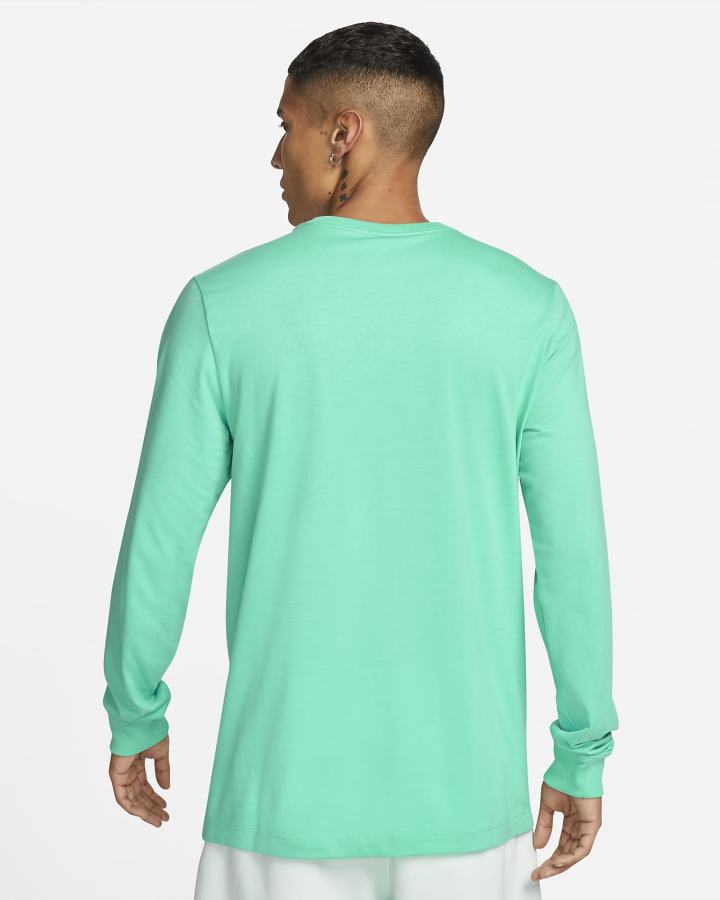 Nike Sportswear Long-Sleeve Muške Majice Zelene | HR-68709WLOQ