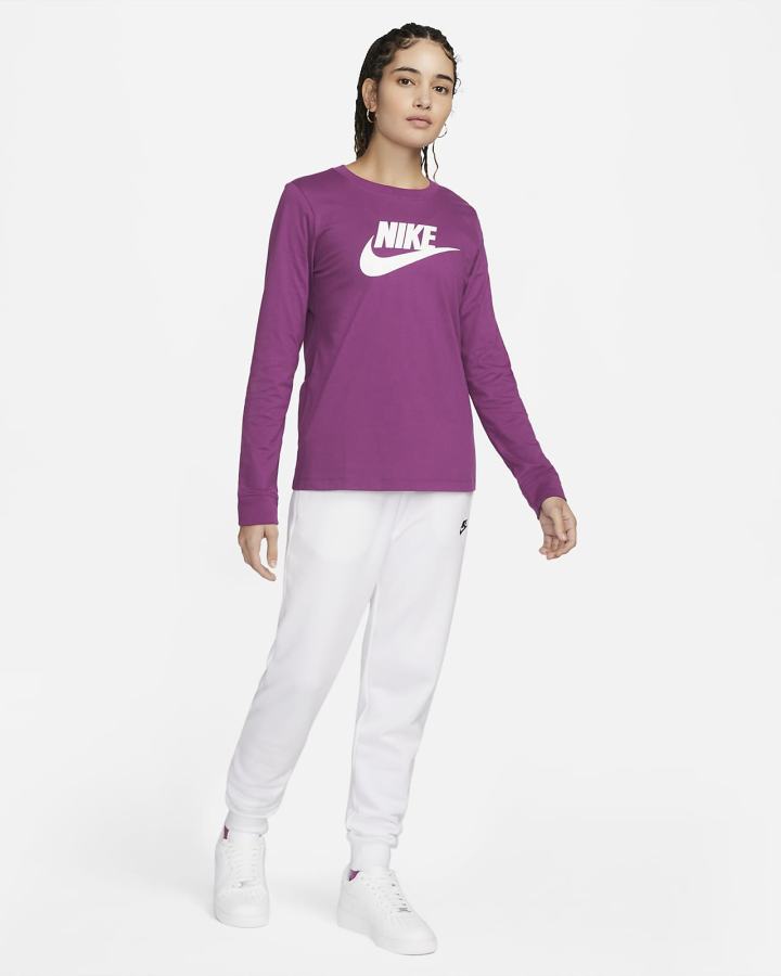 Nike Sportswear Long-Sleeve Ženske Majice Bijele | HR-07641CNIA