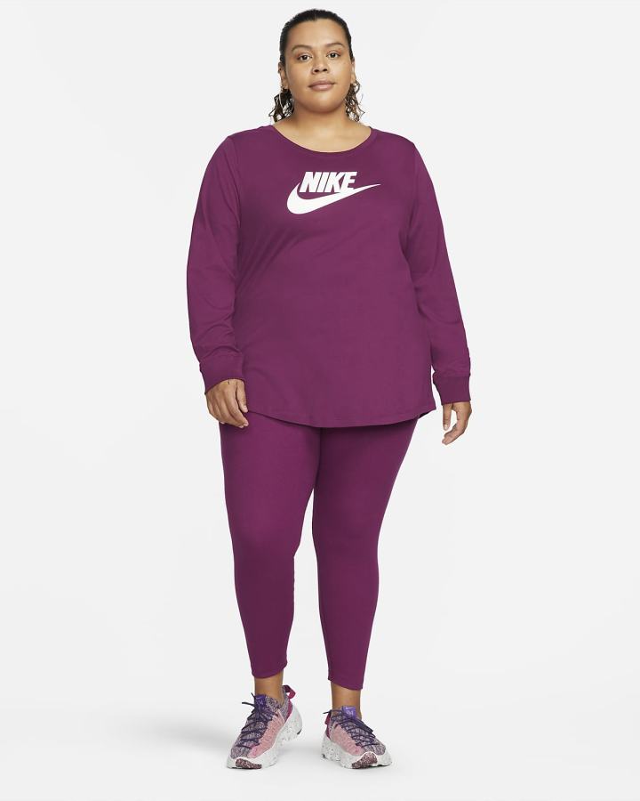 Nike Sportswear Long-Sleeve Ženske Majice Bordo | HR-35167UKLV