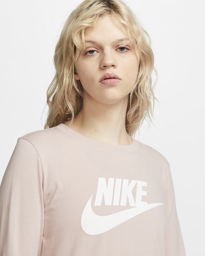 Nike Sportswear Long-Sleeve Ženske Majice Roze | HR-35796OIJA