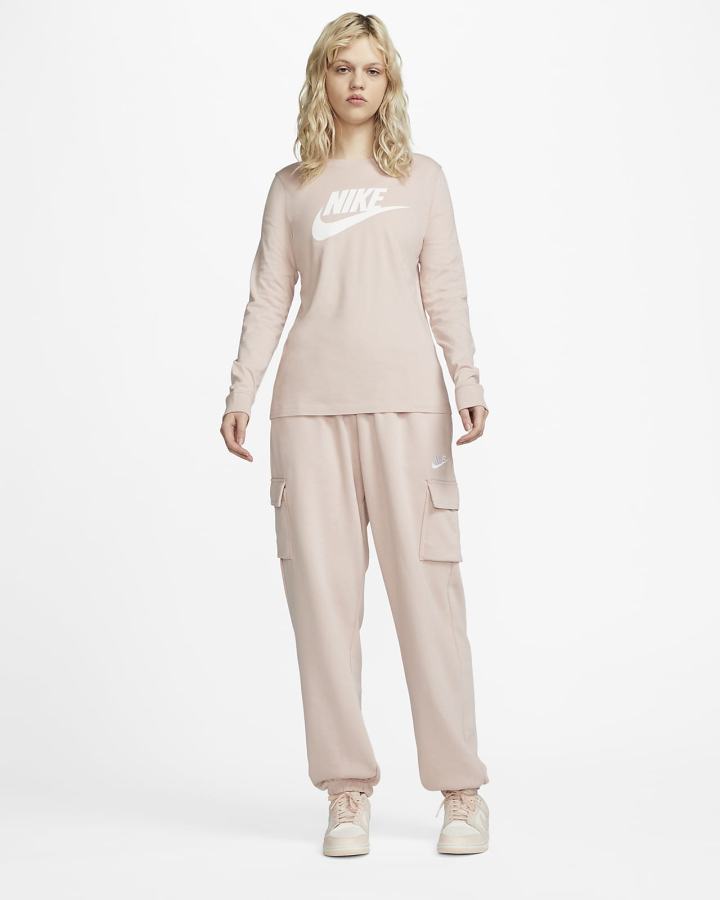 Nike Sportswear Long-Sleeve Ženske Majice Roze | HR-35796OIJA