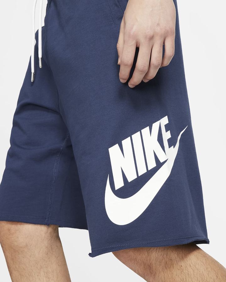 Nike Sportswear Muške Kratke Hlače Tamnoplave Bijele | HR-64905AEYC