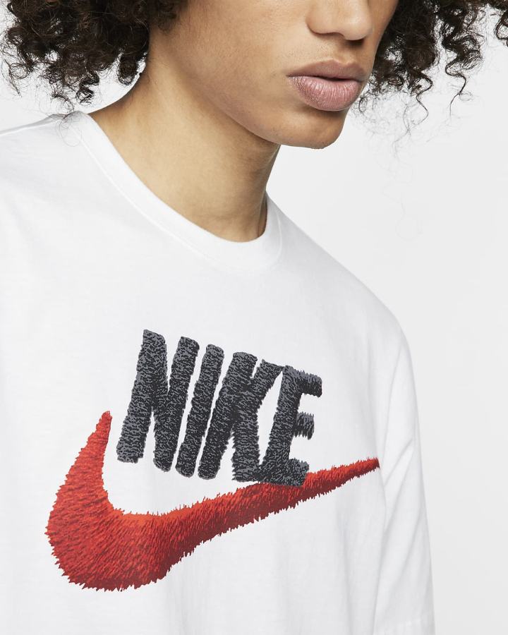 Nike Sportswear Muške Majice Bijele Crne Crvene | HR-57429RTGA