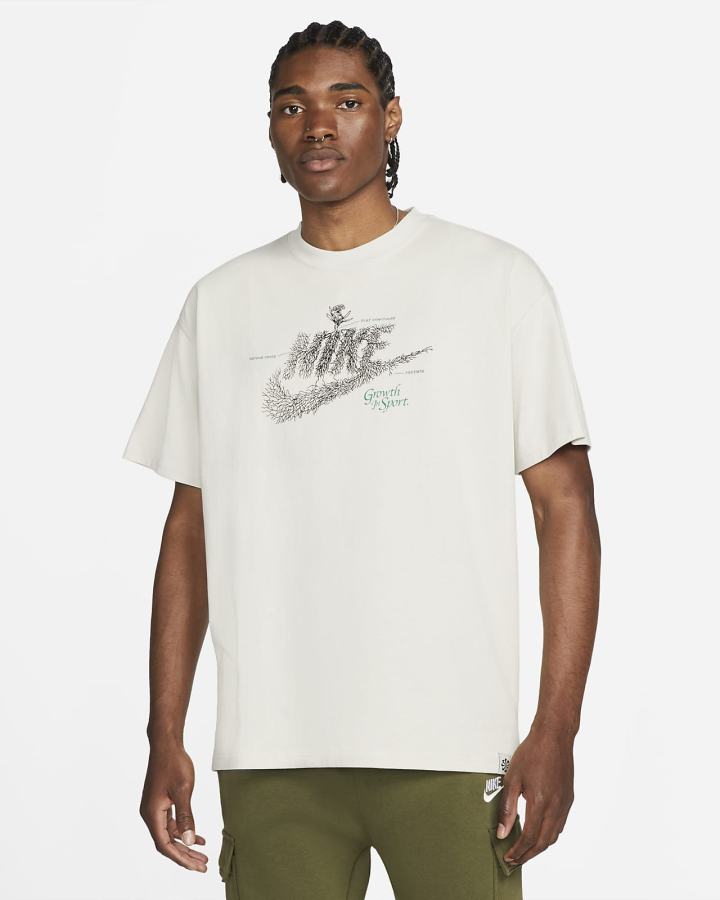 Nike Sportswear Muške Majice Svijetlo Bež | HR-93701YBVT