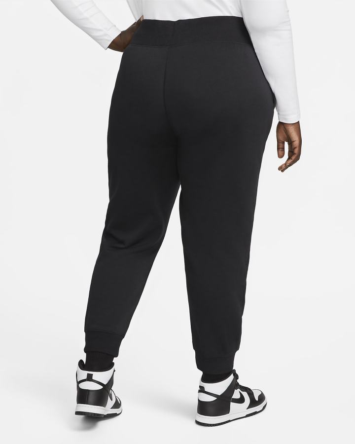 Nike Sportswear Phoenix Fleece High-Waisted Ženske Jogger Hlače Crne | HR-12576PVCJ