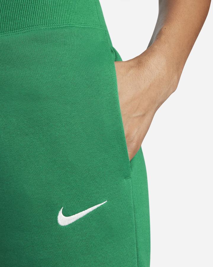 Nike Sportswear Phoenix Fleece High-Waisted Ženske Jogger Hlače Zelene | HR-23019MJRW