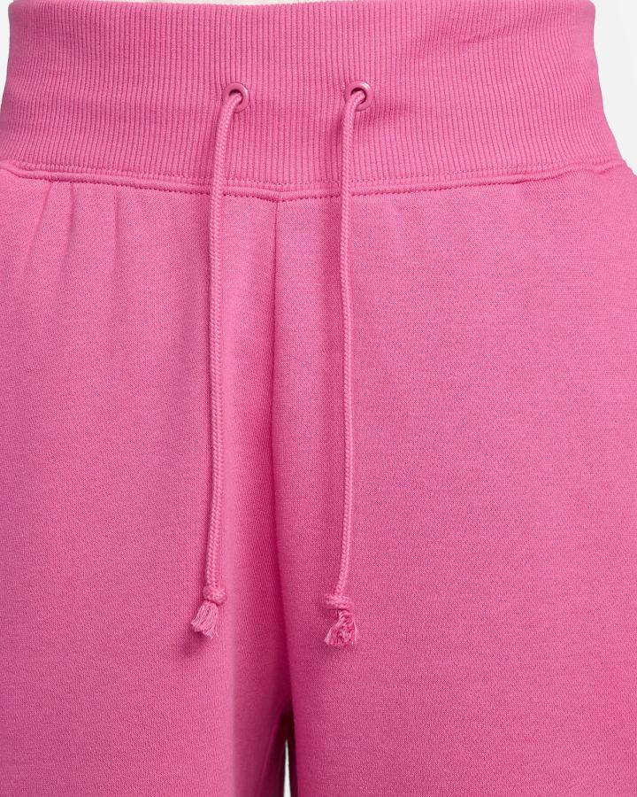 Nike Sportswear Phoenix Fleece High-Waisted Oversized Ženske Trenirke Roze | HR-24083JBCA