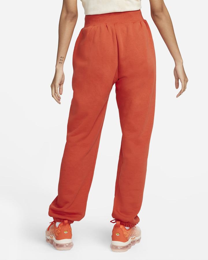 Nike Sportswear Phoenix Fleece High-Waisted Oversized Ženske Trenirke Narančaste | HR-28961GMWY