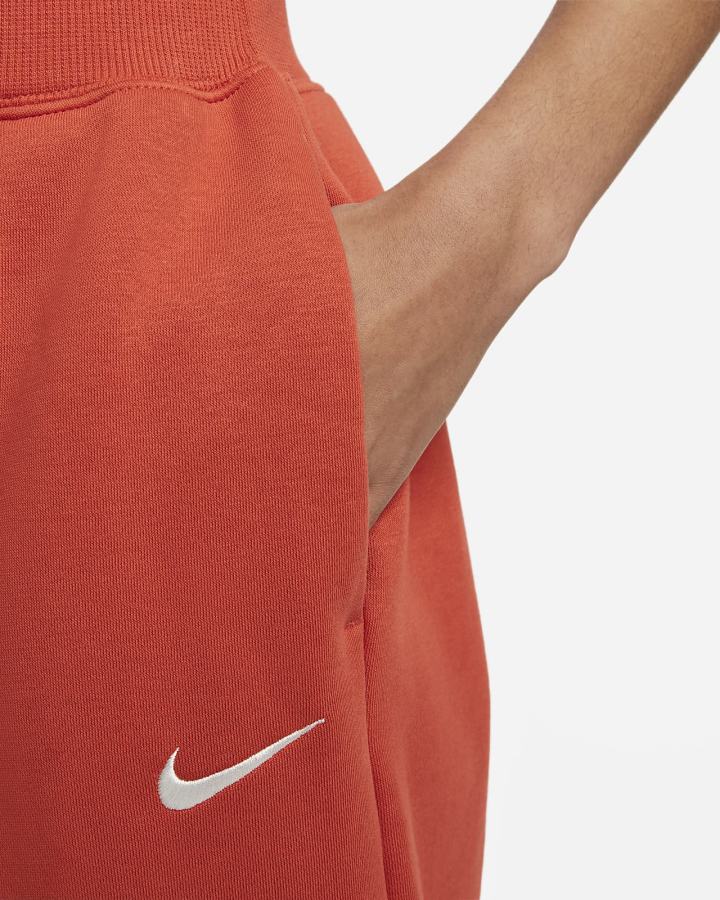 Nike Sportswear Phoenix Fleece High-Waisted Oversized Ženske Trenirke Narančaste | HR-28961GMWY