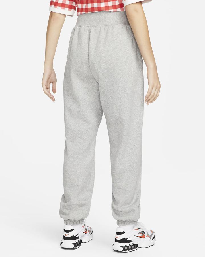 Nike Sportswear Phoenix Fleece High-Waisted Oversized Ženske Trenirke Tamno Sive | HR-48903XELK