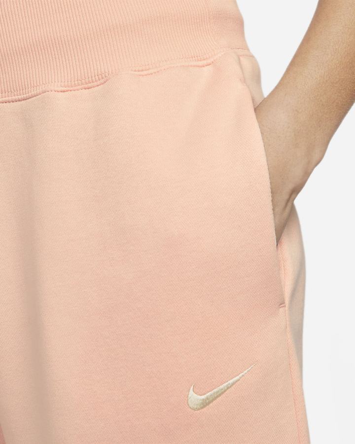 Nike Sportswear Phoenix Fleece High-Waisted Oversized Ženske Trenirke Narančaste | HR-56921HMXV