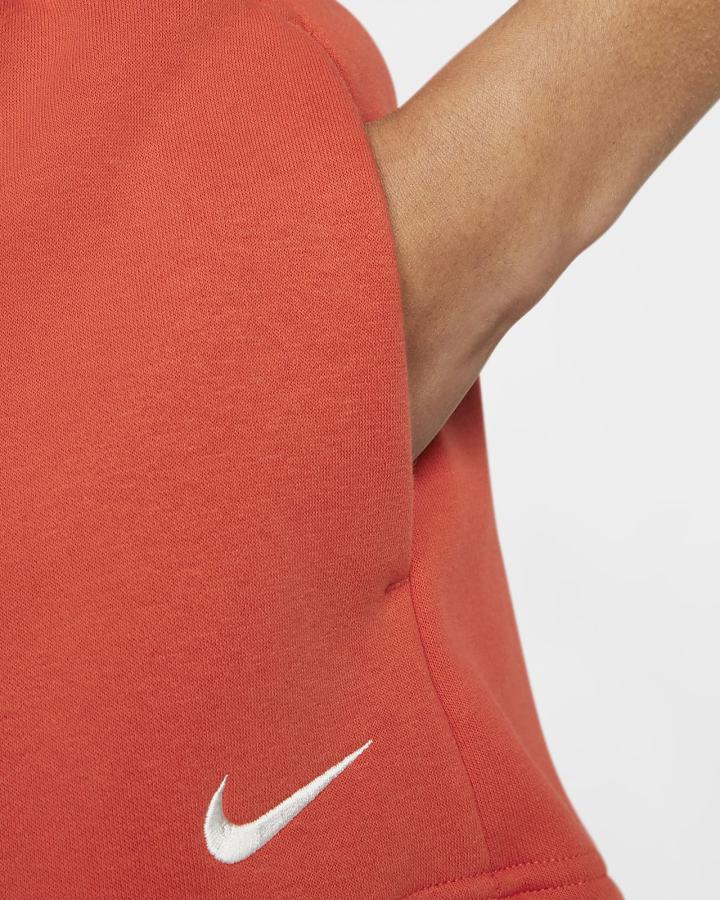 Nike Sportswear Phoenix Fleece High-Waisted Ženske Kratke Hlače Narančaste | HR-58693KNLM