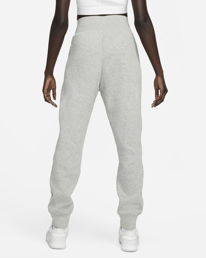 Nike Sportswear Phoenix Fleece High-Waisted Ženske Jogger Hlače Tamno Sive | HR-64910TVCR