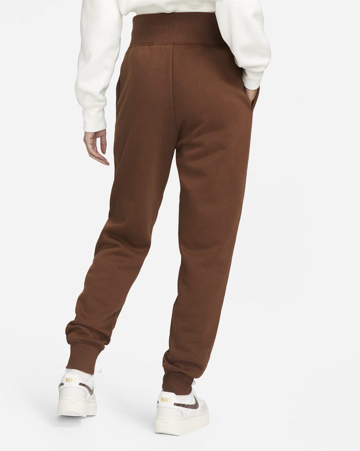 Nike Sportswear Phoenix Fleece High-Waisted Ženske Jogger Hlače Crne | HR-74309QAXT