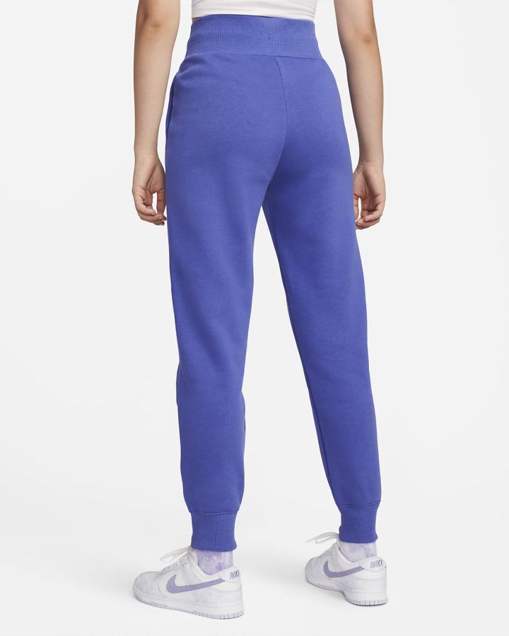 Nike Sportswear Phoenix Fleece High-Waisted Ženske Jogger Hlače Plave | HR-89305ZCSF