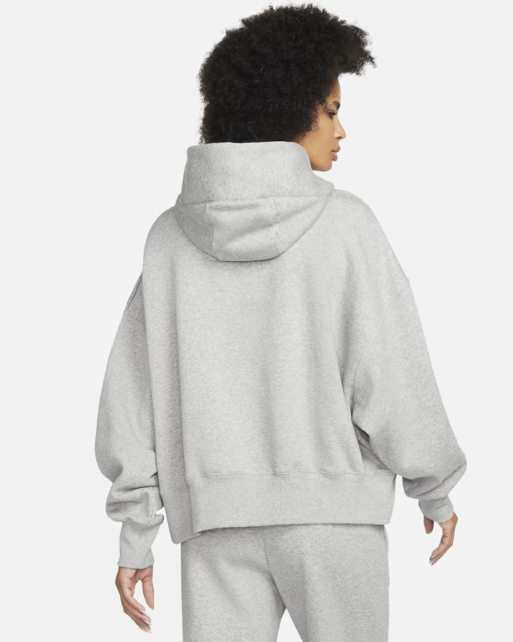 Nike Sportswear Phoenix Fleece Over-Oversized Ženske Majica S Kapuljačom Tamno Sive | HR-30159UKOS