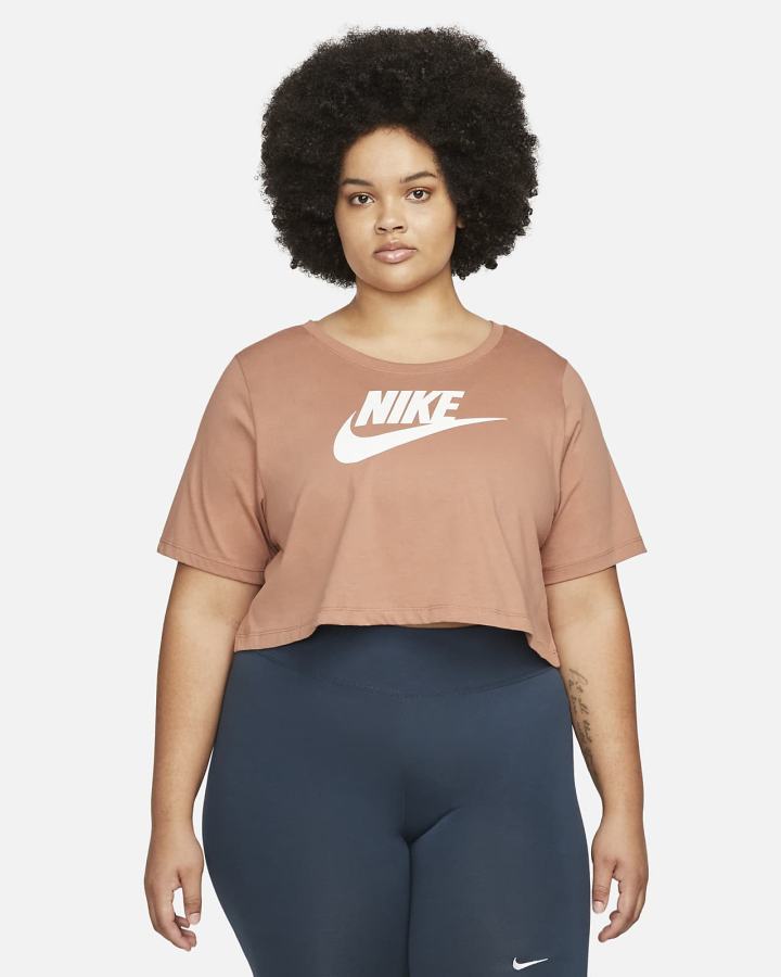 Nike Sportswear (Plus Size) Ženske Majice Roze | HR-34081FQCO