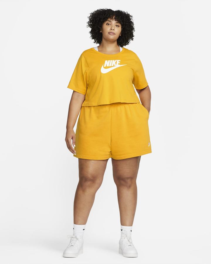 Nike Sportswear (Plus Size) Ženske Majice Žute | HR-43985ARPF