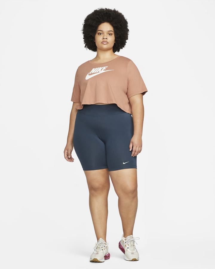 Nike Sportswear (Plus Size) Ženske Majice Smeđe | HR-59431UOWP