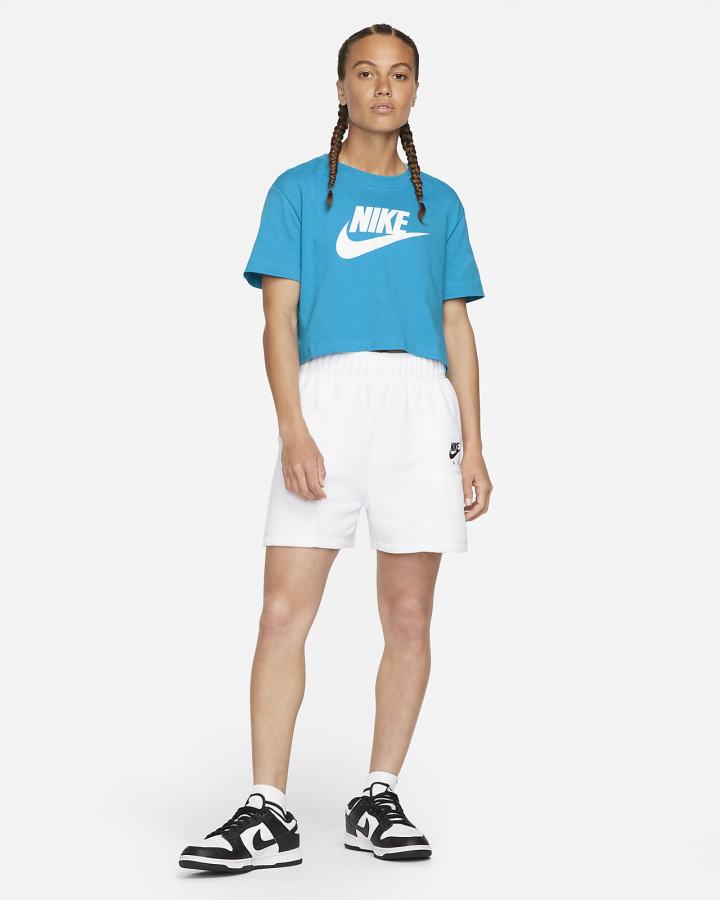 Nike Sportswear (Plus Size) Ženske Majice Plave Bijele | HR-63985CWKN