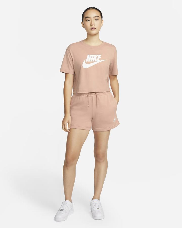 Nike Sportswear (Plus Size) Ženske Majice Roze Bijele | HR-75906DWJA