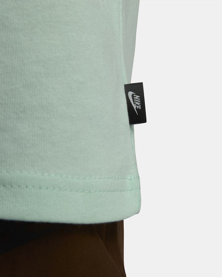 Nike Sportswear Premium Essentials Long-Sleeve Pocket Muške Majice Menta Crne | HR-04562USWD